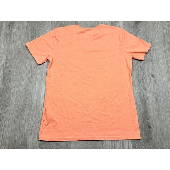 Carhartt Shirt Mens M Pocket Tee Logo Orange Loose Fit Short Sleeve Workwear - Picture 2 of 6